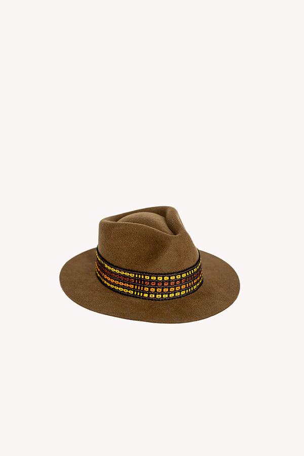 Chestnut Fedora Hat