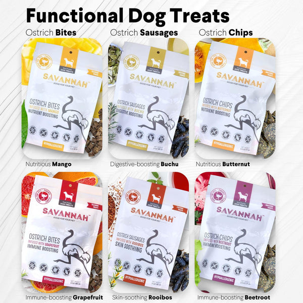 Hypoallergenic Ostrich + Superfoods 6-item Bundle - 40% off