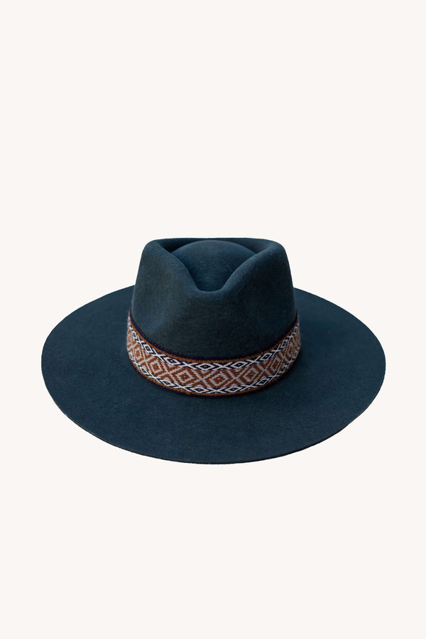 Charcoal Grey Western Hat