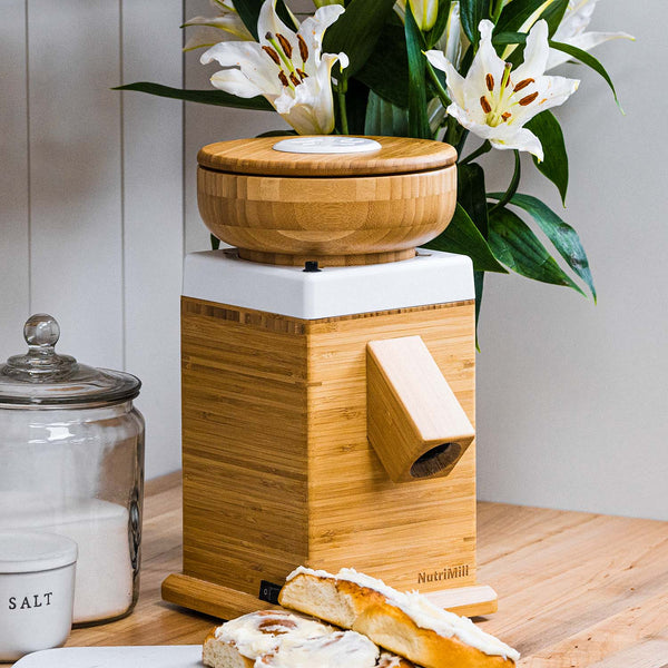 Molino de granos Harvest - Blanco