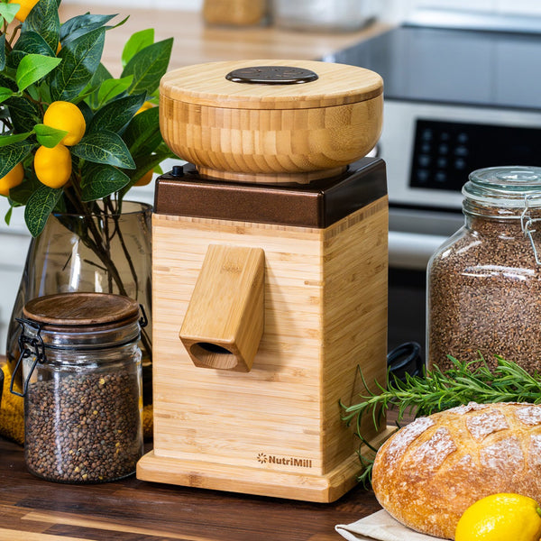 Molino de granos Harvest - Bronce