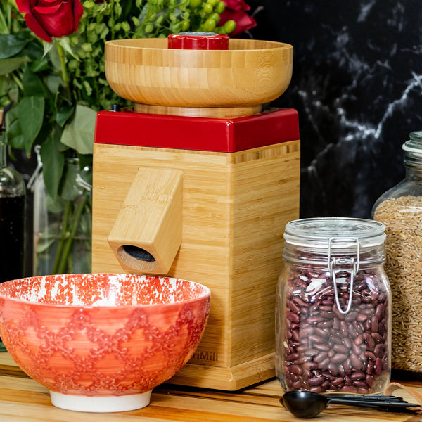 Molino de granos Harvest - Rojo