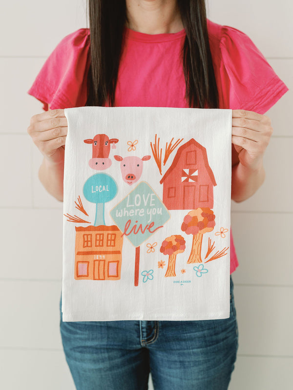 Love Where You Live Towel