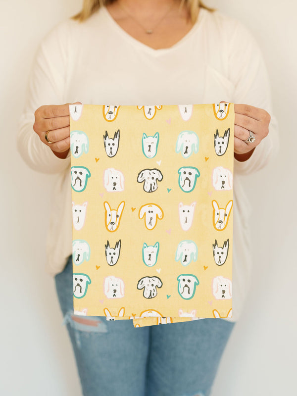 Dog Days Full Pattern Towel