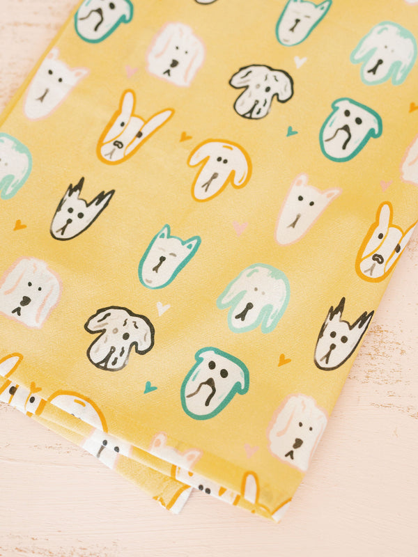 Dog Days Full Pattern Towel