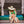 Western Wide Brim White Palm Leaf Straw Hat