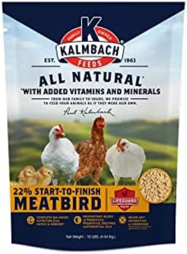 22% ALL Natural  Start to Finish Meatbird Crumbles - 10 lb