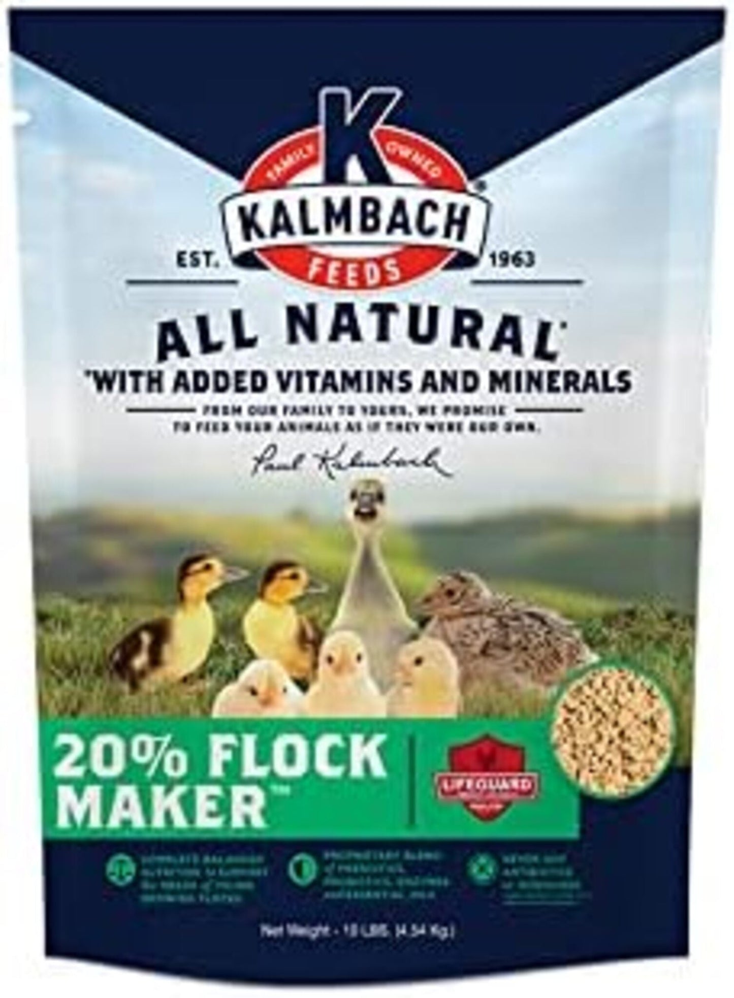 Kalmbach 20 % entièrement naturel FLOCK MAKER Crumbles - 10 lb
