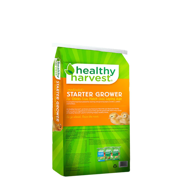 18% Healthy Harvest Medicated Starter/Grower - 5 lb