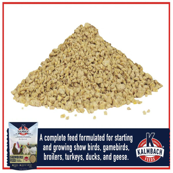 24% Show Bird Poultry & Gamebird Starter Grower - 5 lb