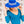 Electric Blue Bucket Hat
