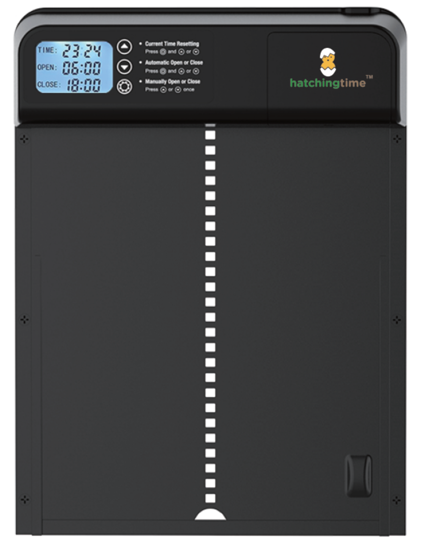 Porte de poulailler automatique intelligente avec minuterie