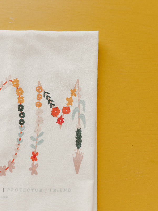 Mom Flour Sack Towel