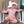 Pink seashell rash guard Swimsuit