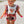 Pink serape cow romper