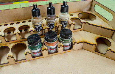 Painting Station - Mixed (26mm - 34mm Bottles)