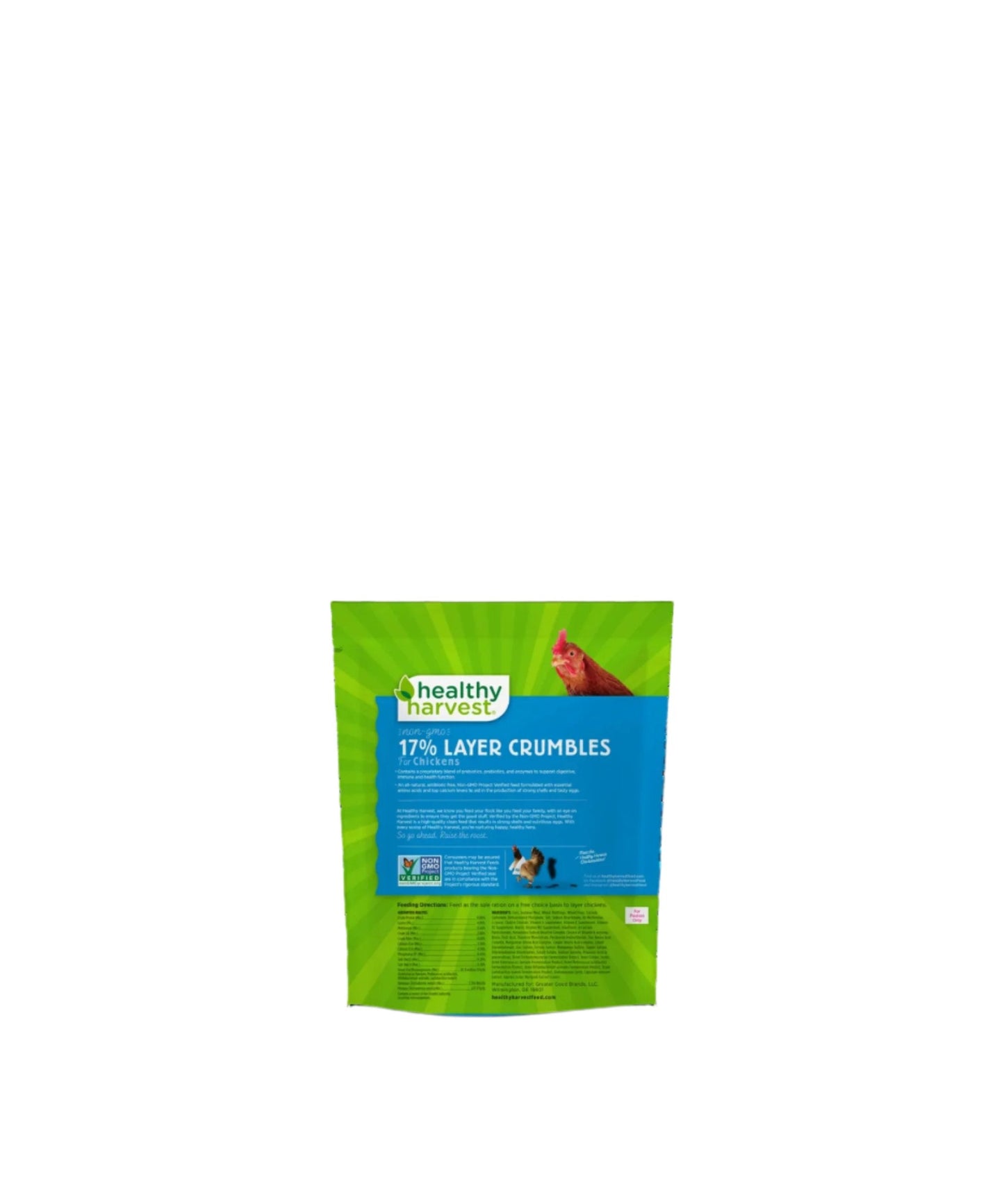 Miettes de couches Healthy Harvest 17 % sans OGM