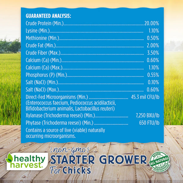 Healthy Harvest 20% Non-GMO Chick Starter/Grower