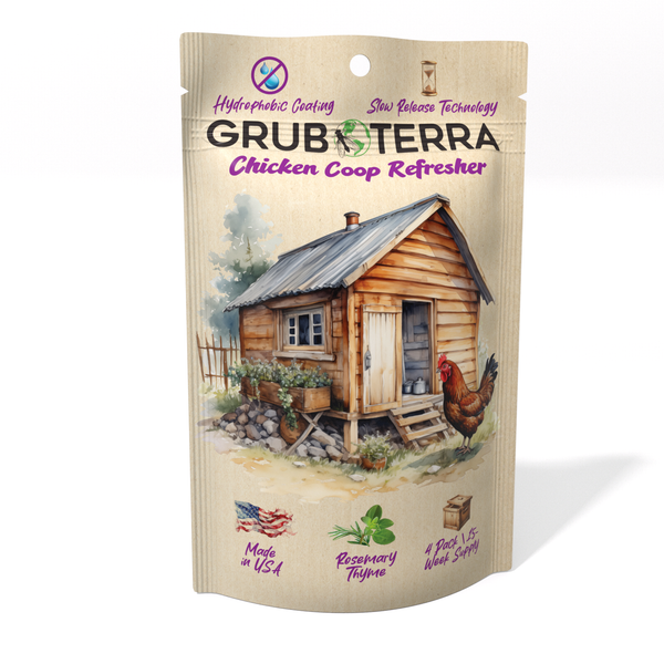 GrubTerra Coop Refresher | Mint or Rosemary Thyme