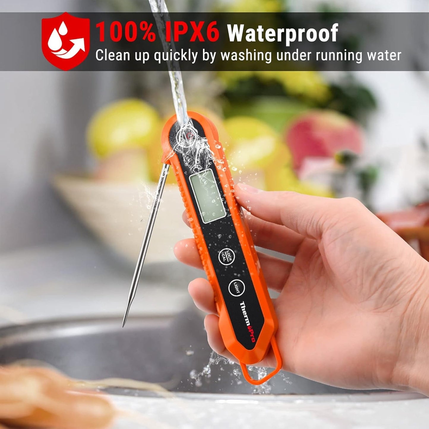 Thermomètre à viande à lecture instantanée ThermoPro TP03H