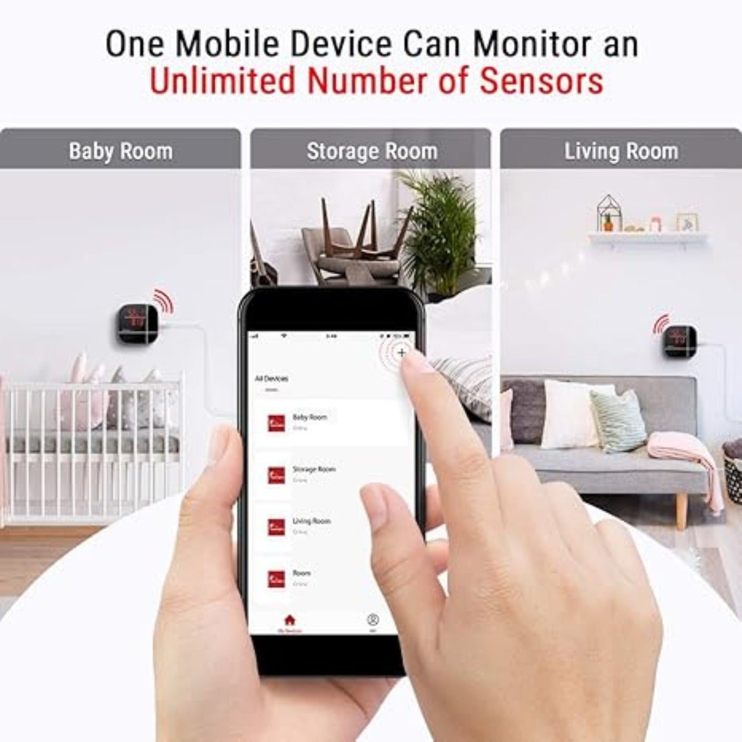 Thermomètre et hygromètre WiFi ThermoPro TP90