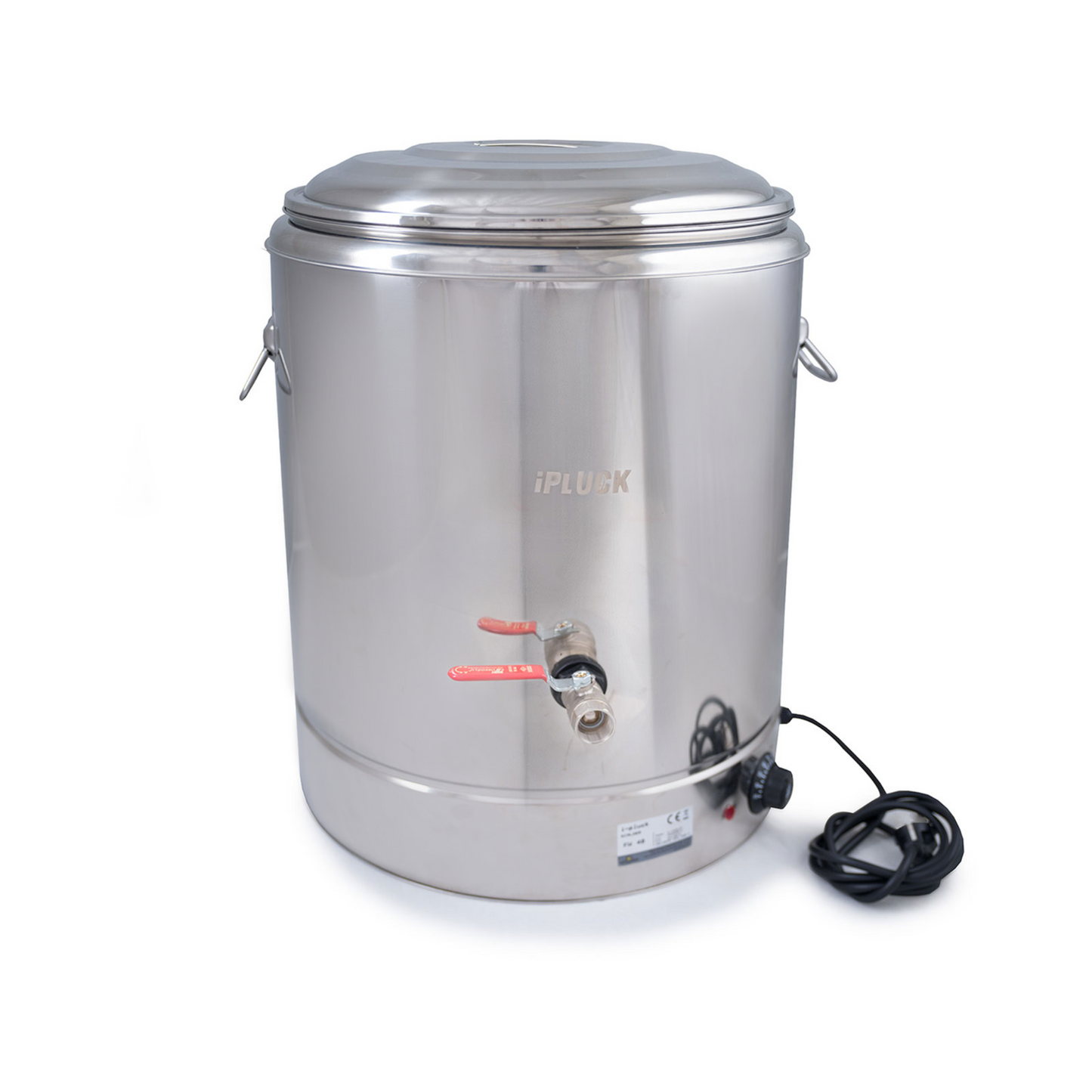 Échaudoir à volaille en acier inoxydable avec plongeur manuel, 16 gal