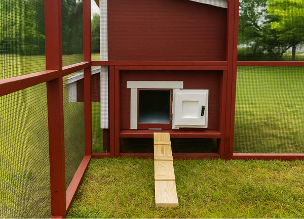 Wooden 16 Ft. Chicken Run (8’W X 16’L X 6’3”H)